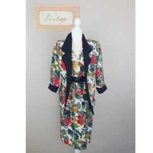 Sandy Sandy - Vintage 2 Piece Dress Set